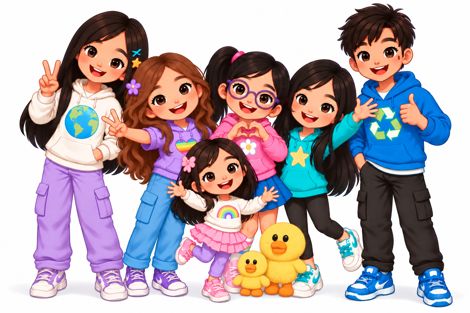 The Sparkle Collectors, a crew of friends on a mission to help the planet